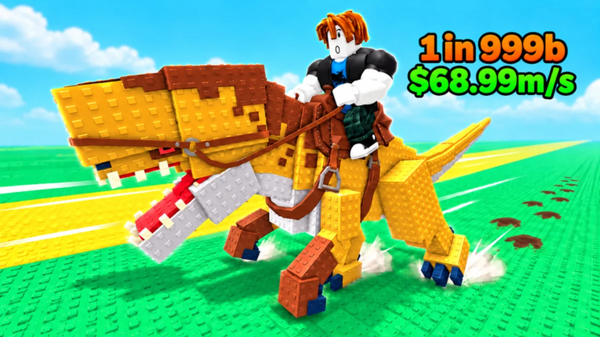 Official Ride a Dino landscape artwork